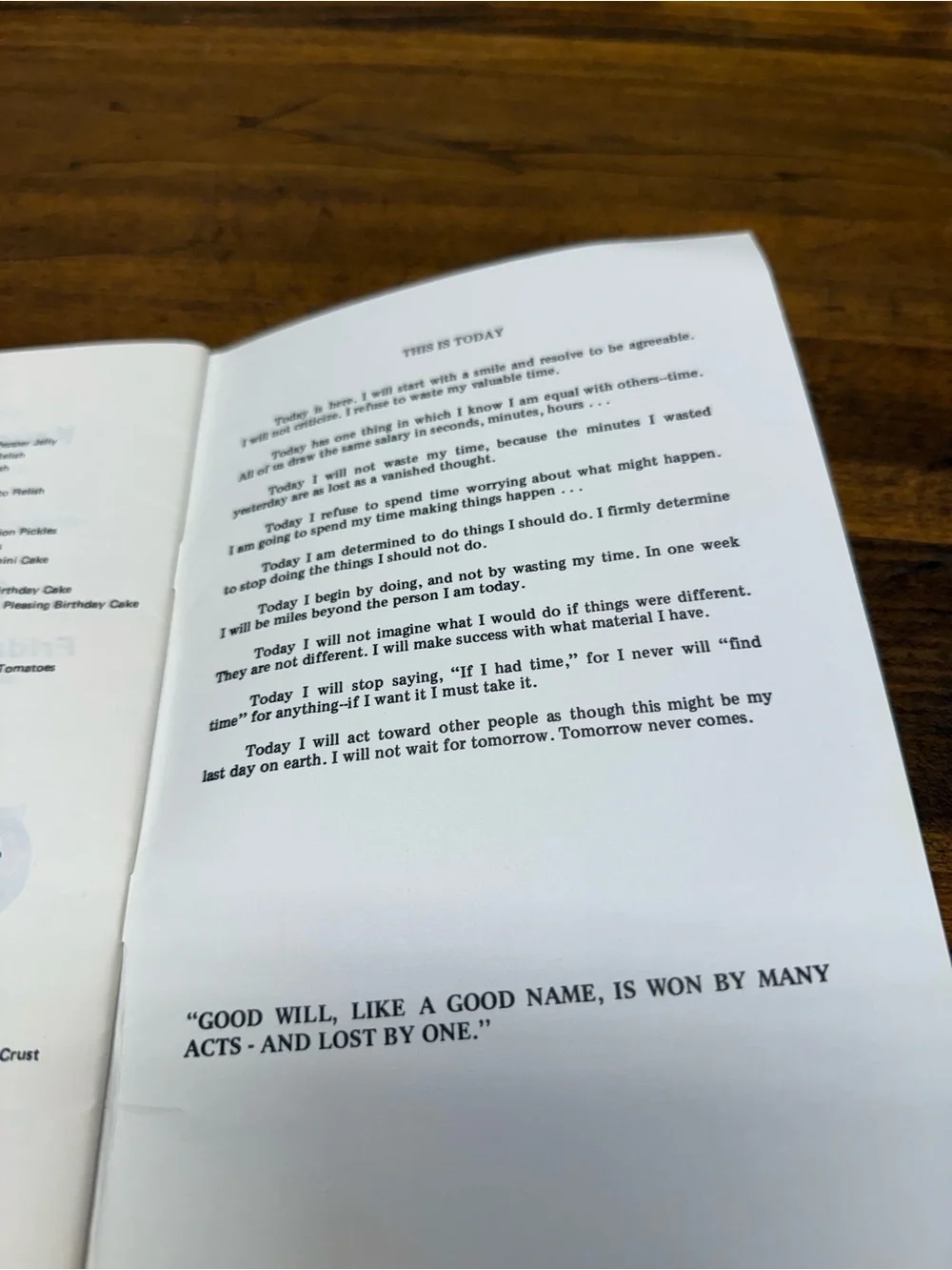 Favorite Recipes Krueger Pepper Gardens Wapato WA 1980's